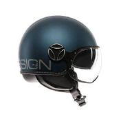 MOMO DESIGN FGTR EVO open face helmet Mono Matt Avio / Silver