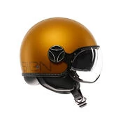 MOMO DESIGN FGTR EVO open face helmet Hip Matt Ocra / Grey