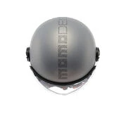 MOMO DESIGN FGTR EVO open face helmet Hip Matt Grey / Cerulean Grey