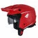 UFO Sheratan open face helmet Красный