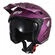 UFO Sheratan open face helmet Фиолетовый