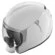 SHARK Evojet Blank convertible helmet WHITE AZURE