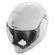 SHARK Evojet Blank convertible helmet WHITE AZURE