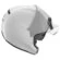 SHARK Evojet Blank convertible helmet WHITE AZURE