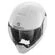 SHARK Evojet Blank convertible helmet WHITE AZURE