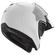 SHARK Evojet Blank convertible helmet WHITE AZURE