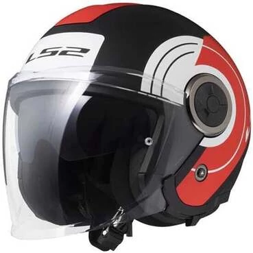 LS2 OF620 Classy Disko open face helmet Черный
