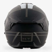 Blauer JJ01 Jet Motorcycle Мотошлем Double Graphic визор Black White Light Blue