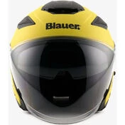 Blauer JJ01 Jet Motorcycle Мотошлем Double Single визор Yellow