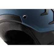 Blauer Double визор Jet Motorcycle Мотошлем DJ-01 Mono Matt Blue