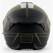 Blauer JJ01 Jet Motorcycle Мотошлем Double Graphic визор Black White Yellow