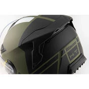 Blauer JJ01 Jet Motorcycle Мотошлем Double Graphic визор Black White Yellow