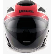 Blauer JJ01 Jet Motorcycle Мотошлем Double Graphic визор White Black Red