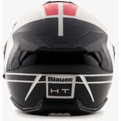 Blauer JJ01 Jet Motorcycle Мотошлем Double Graphic визор White Black Red