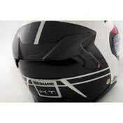 Blauer JJ01 Jet Motorcycle Мотошлем Double Graphic визор White Black Red