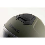 Blauer Jet Motorcycle Мотошлем Double визор DJ-01 Graphic B Green Black Matt