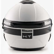 Blauer Jet Motorcycle Мотошлем Double визор DJ-01 Graphic B White Black Gloss