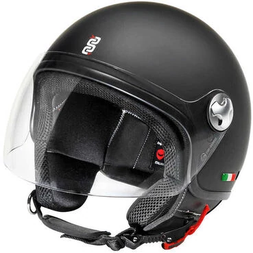 Motorcycle Jet Мотошлем OJ SOFFIO Matt Black