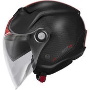 Givi 12.5F GRAPHIC TOUCH Jet Motorcycle Мотошлем Matt Black Red