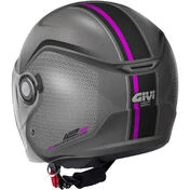 Moto Jet Мотошлем Givi 12.5F GRAPHIC TOUCH Titanium Matt Pink