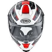 Premier Integral Motorcycle Мотошлем HYPER HP2 White Red