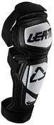 Moto Cross Enduro Leatt 3.0 EXT Knee Pads Black White