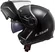 LS2 FF325 Strobe Electric Snow мотошлем зимний снегоходный черный с электрическим визором