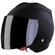 STORMER Sun Evo 2.0 open face helmet Черный