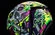 Icon Airform Hippie Dippy мотошлем фиолетовый