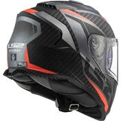 Ls2 FF800 STORM 2 RACER Full Face Motorcycle Мотошлем Matt Titanium Orange