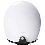 Custom Jet Stormer QUARTZ Solid White Pearl Motorcycle Мотошлем