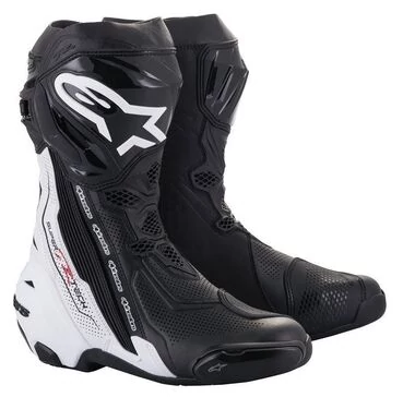 Alpinestars Supertech R Vented Black White