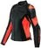 Dainese Racing 4 Lady Leather Jacket Black/Fluo-Red