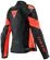 Dainese Racing 4 Lady Leather Jacket Black/Fluo-Red