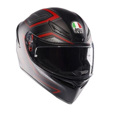 Agv K1 S E2206 Sling Мотошлем Black Matt Red Красный