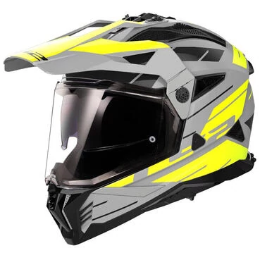 Ls2 Mx702 Pioneer 2 Namib Мотошлем Yellow Желтый