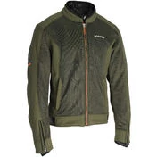 Motorcycle мотокуртка in AERBIS CE GORDON Green Orange Fabric