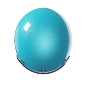 STORMER Quartz Open Face Helmet Glossy Glitter Turquoise
