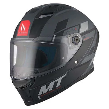 MT Helmets Stinger II Zivze full face helmet Серо-черный