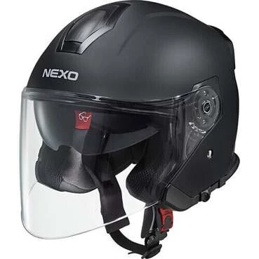 Nexo Jet Мотошлем Travel 2.0 Black Open-Face-Мотошлем