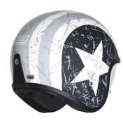 ORIGINE Spirit Rebel Star open face helmet Серо-черный