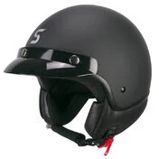 SKA-P 1FHA Smart Mono open face helmet Черный