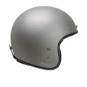 GARI G02X Fiberglass open face helmet Grey Titanium Matte