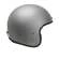 GARI G02X Fiberglass open face helmet Grey Titanium Matte