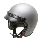 GARI G02X Fiberglass open face helmet Grey Titanium Matte