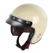 GARI G02X Fiberglass open face helmet Бежевый