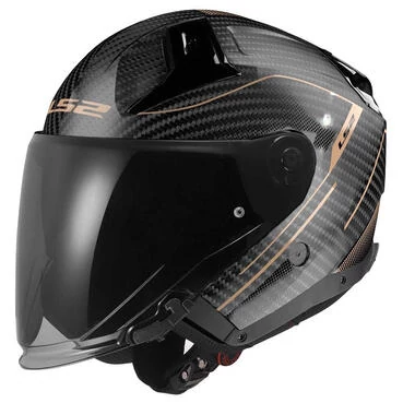 LS2 OF603 Infinity II Counter open face helmet Старинное золото