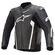 Alpinestars Faster V2 Leather Jacket Black White