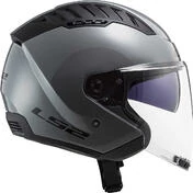 Motorcycle Jet Мотошлем Ls2 OF600 COPTER II Nardo Gray Glossy