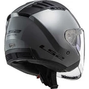Motorcycle Jet Мотошлем Ls2 OF600 COPTER II Nardo Gray Glossy